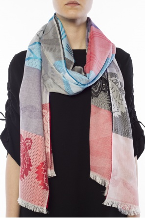 Patterned scarf, zdjęcie 2 Patterned scarf od Kenzo